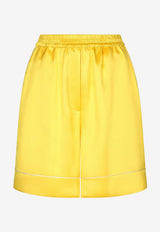 Dolce 
Gabbana Silk Pajama Shorts FTC42T FU1NU A0177 Yellow