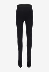 Dolce 
Gabbana Logo Label Leggings FTCY0T GDBVN N0000 Black