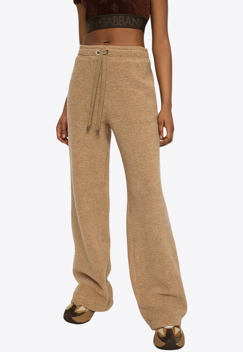 Dolce 
Gabbana Wool Jersey Track Pants Beige FTCYYT FUGRR M2899