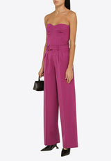 Federica Tosi High-Waist Tailored Pants FTI23PA0520GA0037/N_FTOSI-1169 Pink