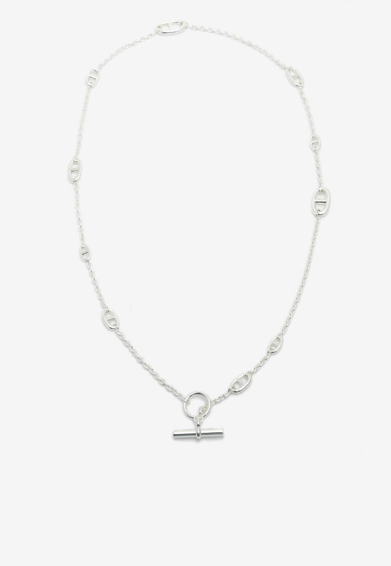 Farandole Long Necklace 80 in Silver