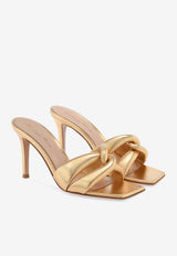 Gianvito Rossi Amour 85 Nappa Leather Mules G10012 85RIC NPSMEKO LAMB SILK MEKONG