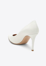 Gianvito Rossi Gianvito 85 Calf Leather Pumps White G24580VIT/O_GIANV-BIAN