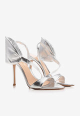 Gianvito Rossi Dositea 105 Leather Sandals Silver G32369 15RIC NPSARGE LAMB SILK SILVER