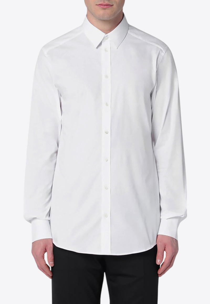 Dolce 
Gabbana Poplin Buttoned Shirt White G5EJ0TGG826/Q_DOLCE-W0800