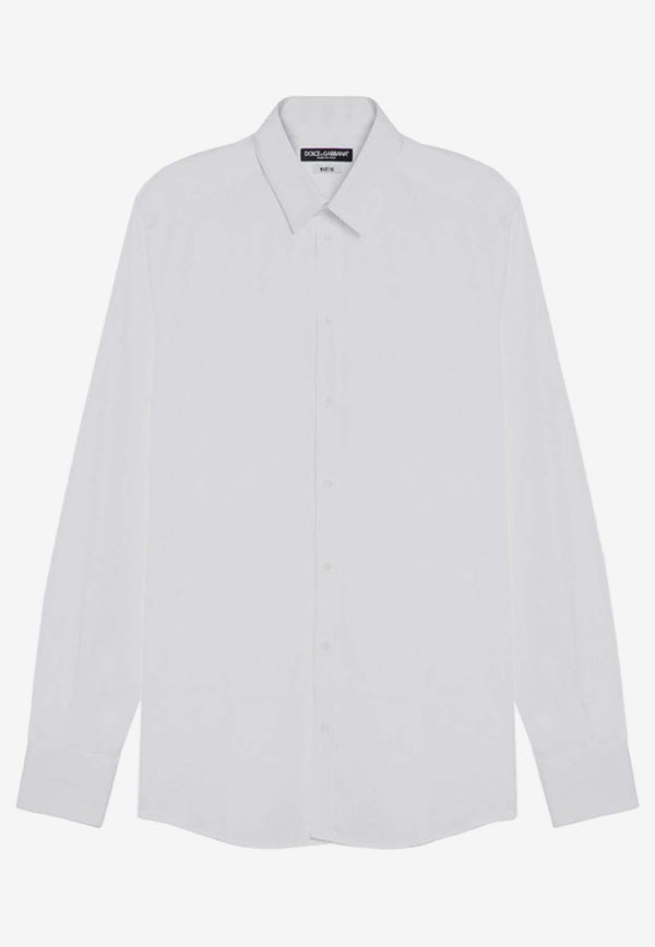 Dolce 
Gabbana Classic Long-Sleeved Shirt White G5EJ1TFU5U8/P_DOLCE-W0800