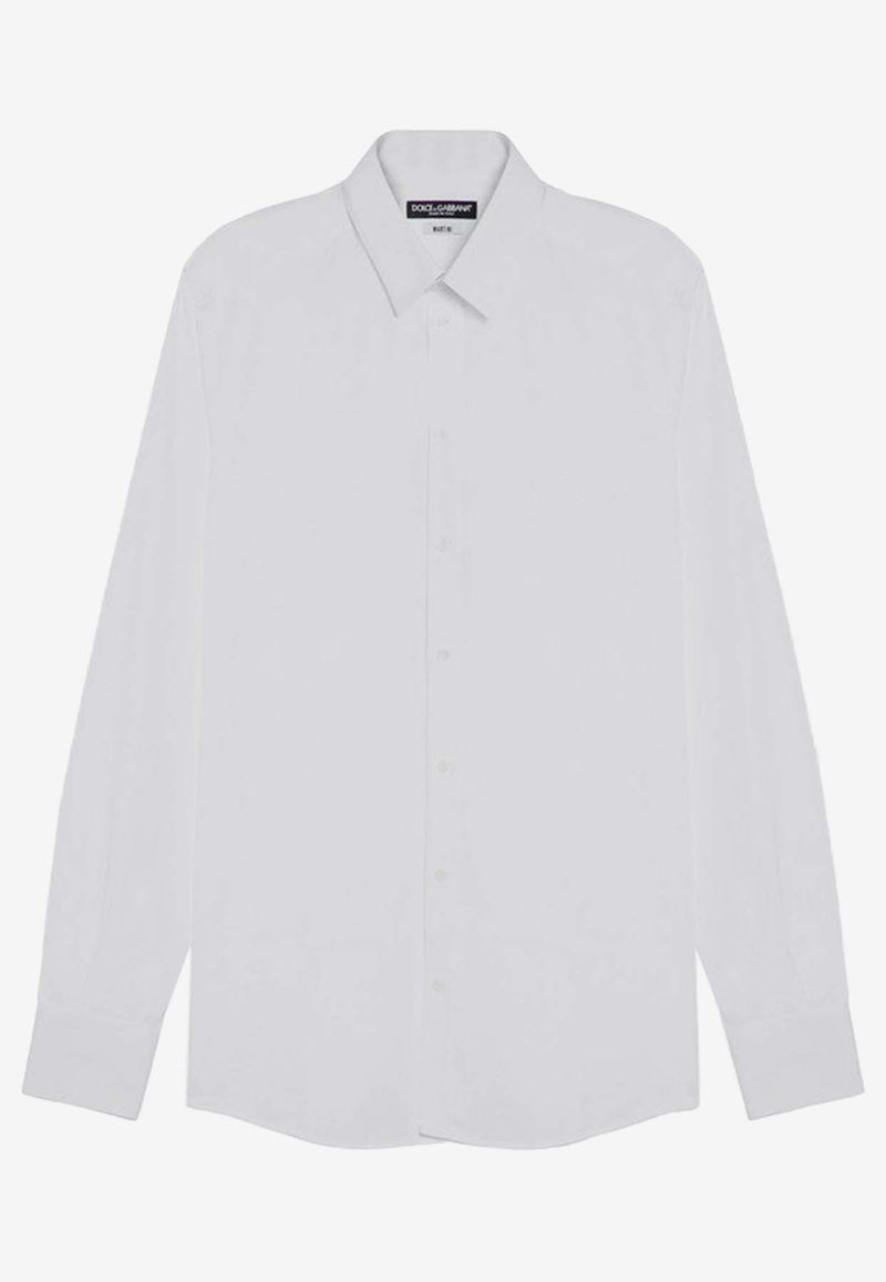 Dolce 
Gabbana Classic Long-Sleeved Shirt White G5EJ1TFU5U8/P_DOLCE-W0800