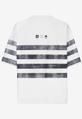 Dolce 
Gabbana Marina Print Striped T-shirt White G8PB8T G7K4Q W0800