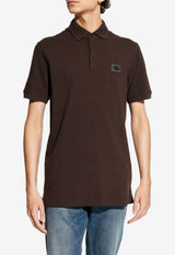 Dolce 
Gabbana Short-Sleeved Polo T-shirt G8PL4T G7NWZ M3977 Brown