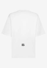 Dolce 
Gabbana DG Logo Print T-shirt White G8PN9T G7M1C W0800