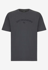 Dolce 
Gabbana Logo Print T-shirt Gray G8PN9T G7M3K N9299