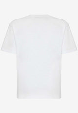 Dolce 
Gabbana Logo Print T-shirt White G8PN9T G7M8F W0800