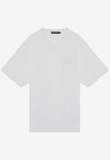 Dolce 
Gabbana Logo Plaque Basic T-shirt White G8PN9TG7NTW/P_DOLCE-S9000