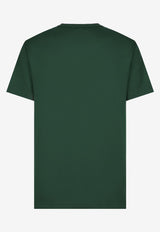 Dolce 
Gabbana Logo Short-Sleeved T-shirt G8PT1T G7F2I V0340 Green