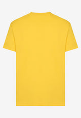 Dolce 
Gabbana Logo Short-Sleeved T-shirt G8PT1T G7JV9 A0417 Yellow