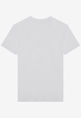 Dolce 
Gabbana Logo Plaque Crewneck T-shirt White G8PT1TG7F2I/Q_DOLCE-W0800