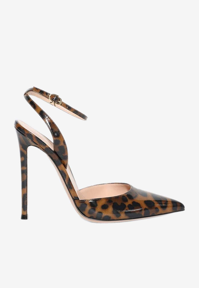 Gianvito Rossi Cara 115 Leopard-Print Pumps G95416 11RIC NUILEPA NUIT LEOPARD PRINT