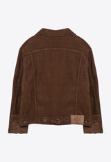 Prada Corduroy Short Shirt Jacket  Caramel GFB311OOO1449/P_PRADA-F098L