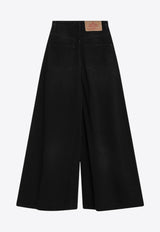 Prada Triangle Logo Wide-Leg Jeans Black GFP520OOO148J/Q_PRADA-F0557