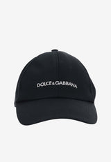 Dolce 
Gabbana Embroidered Logo Baseball Cap Blue GH886Z GH207 B0665