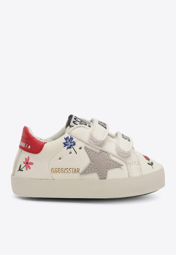 Golden Goose DB Kids Babies Old School Low-Top Sneakers Red GIF00166F006233/P_GOLDE-10953