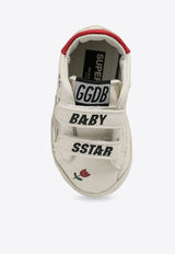 Golden Goose DB Kids Babies Old School Low-Top Sneakers Red GIF00166F006233/P_GOLDE-10953