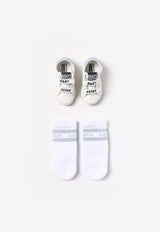 Golden Goose DB Kids Baby School Set Socks and Sneakers GIF00534.F004260.11409WHITE