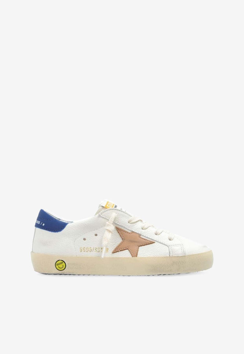 Golden Goose DB Kids Boys Super-Star Low-Top Sneakers GJF00101-F006067-11899WHITE