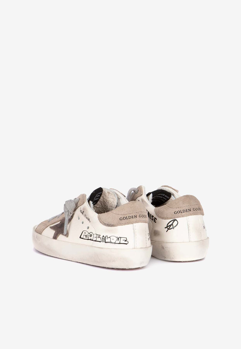 Golden Goose DB Kids Baby Boys Super-Star Low-Top Sneakers White GJF00101-F006108-11853WHITE