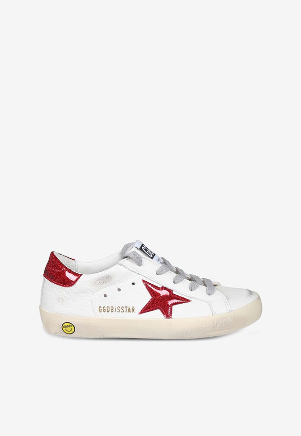 Golden Goose DB Kids Kids Super-Star Low-Top Sneakers GJF00101.F006065.10350WHITE