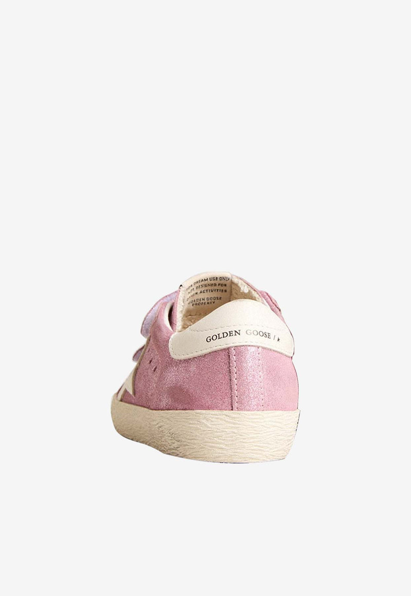 Golden Goose DB Kids Girls Old School Low-Top Sneakers GJF00111-F006070-80454PINK