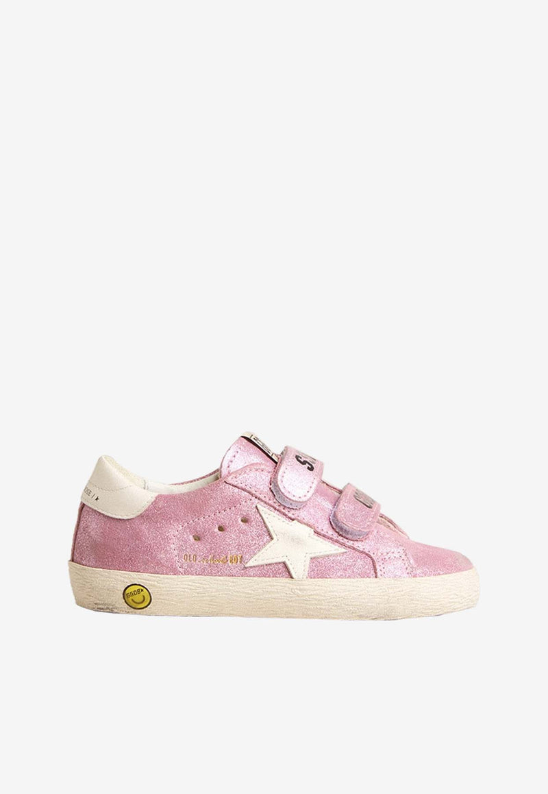 Golden Goose DB Kids Girls Old School Low-Top Sneakers GJF00111-F006070-80454PINK