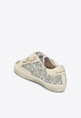 Golden Goose DB Kids Girls Old School Glittered Sneakers Metallic GJF00111F005314/P_GOLDE-65195