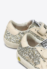 Golden Goose DB Kids Girls Old School Glittered Sneakers Metallic GJF00111F005314/P_GOLDE-65195