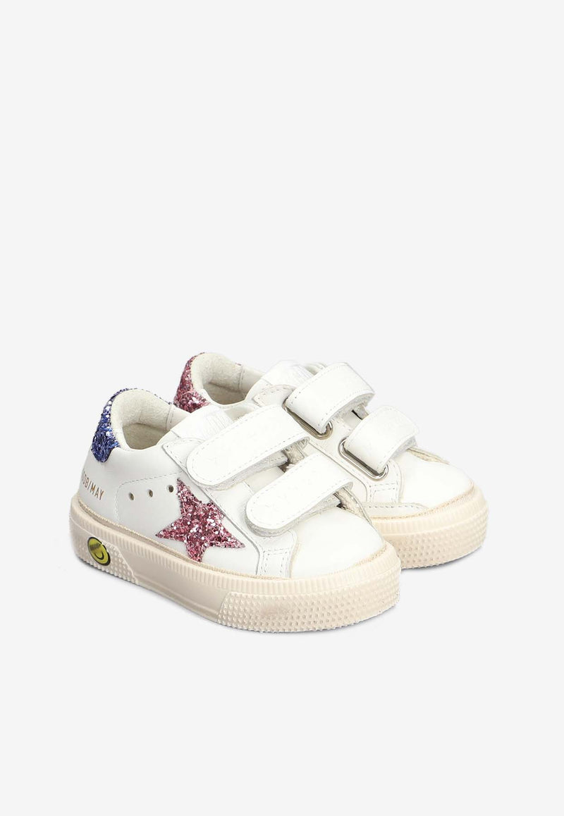 Golden Goose DB Kids Girls May School Low-Top Sneakers GJF00198-F006079-11904WHITE