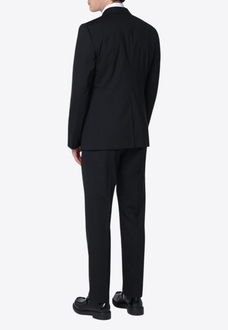 Dolce 
Gabbana Wool Single-Breasted Suit Black GK0EMTGF874/Q_DOLCE-N0000