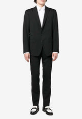 Dolce 
Gabbana Single-Breasted Wool Suit Black GK0RMT GF874 N0000