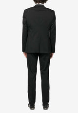 Dolce 
Gabbana Single-Breasted Wool Suit Black GK0RMT GF874 N0000