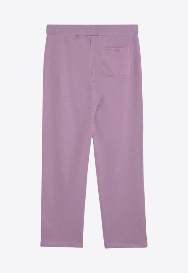 Golden Goose DB Kids Girls Star Print Track Pants Lilac GKP01280P000917/P_GOLDE-82760