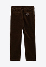 Golden Goose DB Kids Boys Straight-Leg Corduroy Pants Brown GKP01762P001712/P_GOLDE-55615