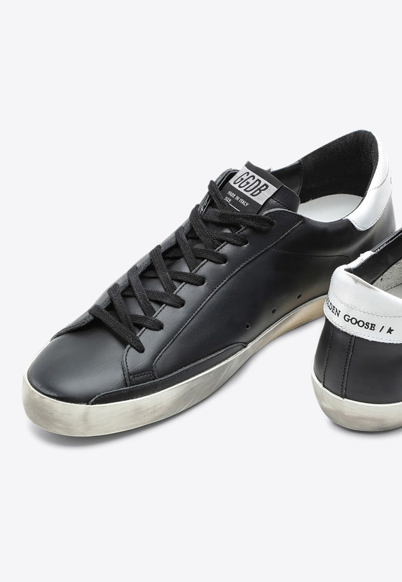 Golden Goose DB Super-Star Distressed Low-Top Sneakers Black GMF00101F000321/P_GOLDE-80203