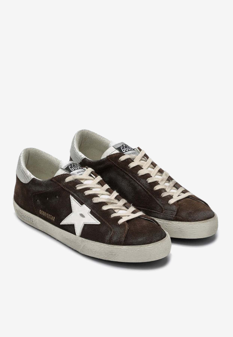 Golden Goose DB Super-Star Suede Low-Top Sneakers Brown GMF00101F006151/P_GOLDE-55377