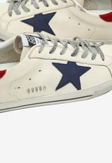 Golden Goose DB Super-Star Leather Sneakers White GMF00101F006839/Q_GOLDE-10317