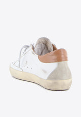 Golden Goose DB Super-Star Leather Low-Top Sneakers GMF00102.F002182.10803BROWN MULTI