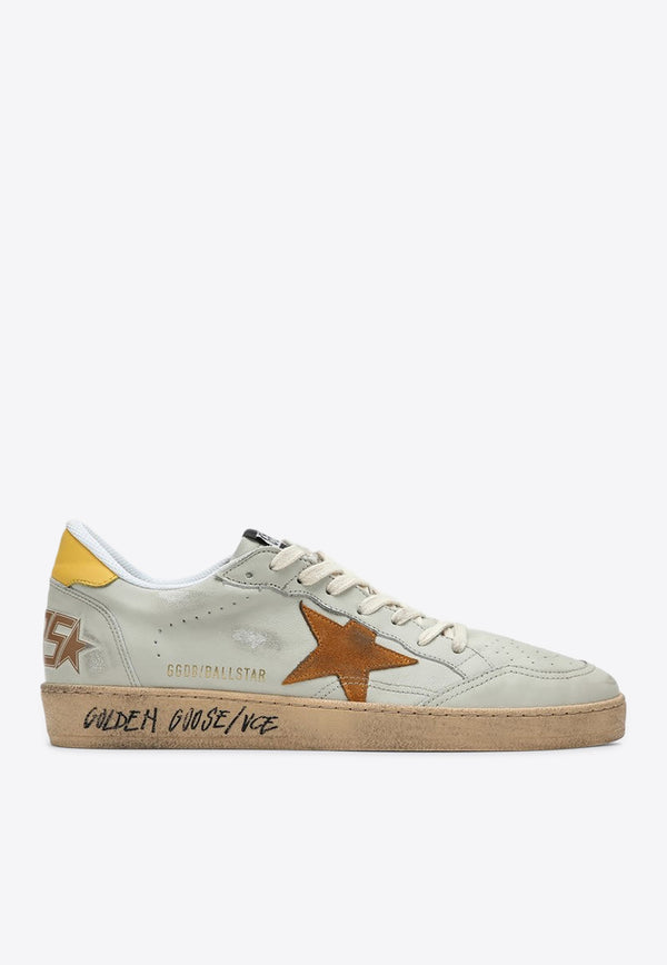 Golden Goose DB Ball Star Leather Sneakers White GMF00117F006093/P_GOLDE-11907