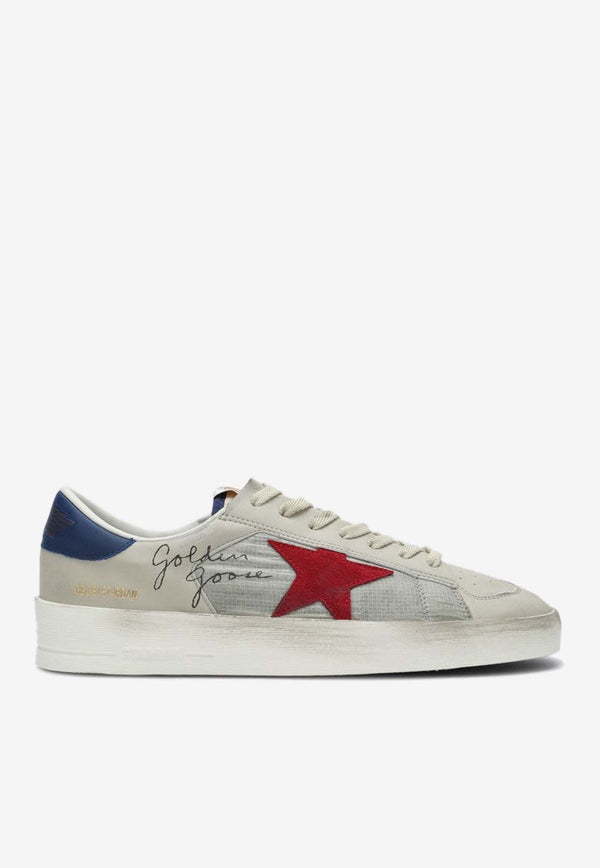 Golden Goose DB Stardan Low-Top Leather Sneakers White GMF00333F006177/P_GOLDE-10317