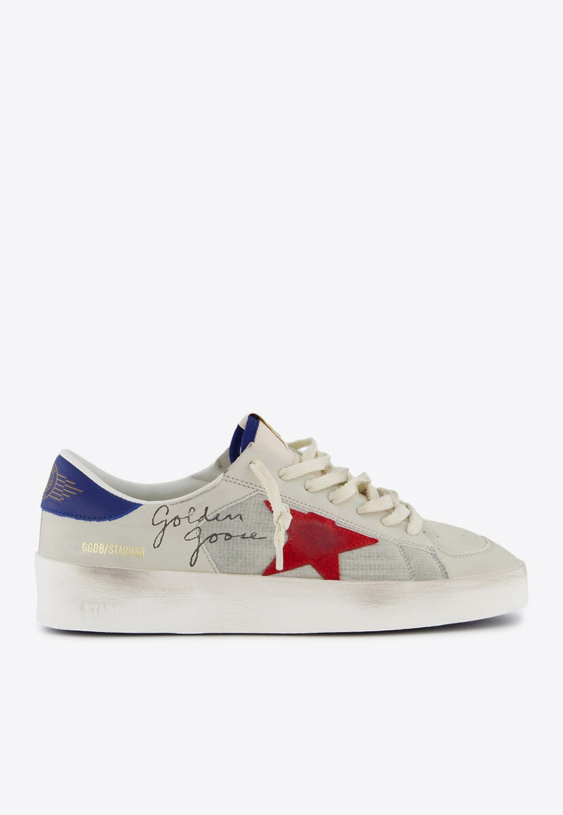 Golden Goose DB Ball Star Leather Low-Top Sneakers White GMF00333.F006177.10317WHITE MULTI