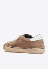 Golden Goose DB Super-Star Suede Low-Top Sneakers Brown GMF00672.F005408.55482BROWN MULTI