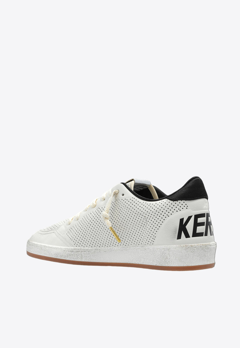 Golden Goose DB Ball Star HF Low-Top Sneakers White GMF00717.F006013.10283WHITE/BLACK