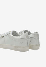 Golden Goose DB Matchstar Low-Top Leather Sneakers White GMF00796F006367/P_GOLDE-10100